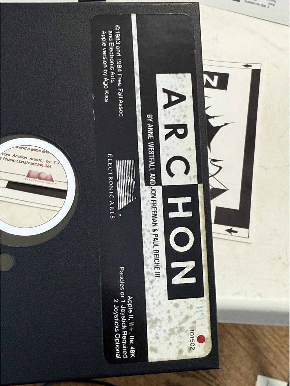 Archon by Electronic Arts for Apple II,IIe,IIc,IIgs, Looks Good W/ Manual